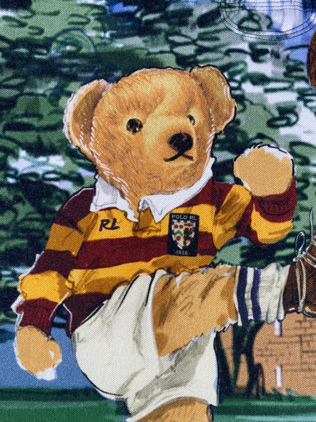 Ralph Lauren Graphic Bear Rugby Polo T-shirt