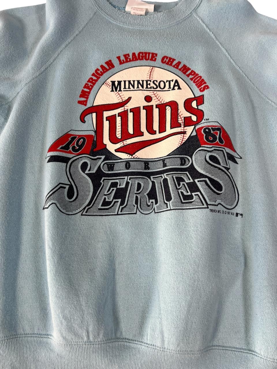 Vintage Minnesota Twins 1987 World Series Sweatshirt