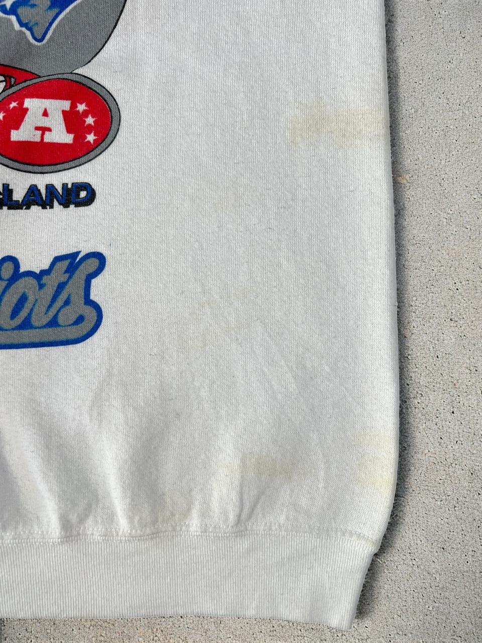 Vintage 90s Super Bowl XXXI Football New England Patriots Vs GB Packers NFL American Football Sweater