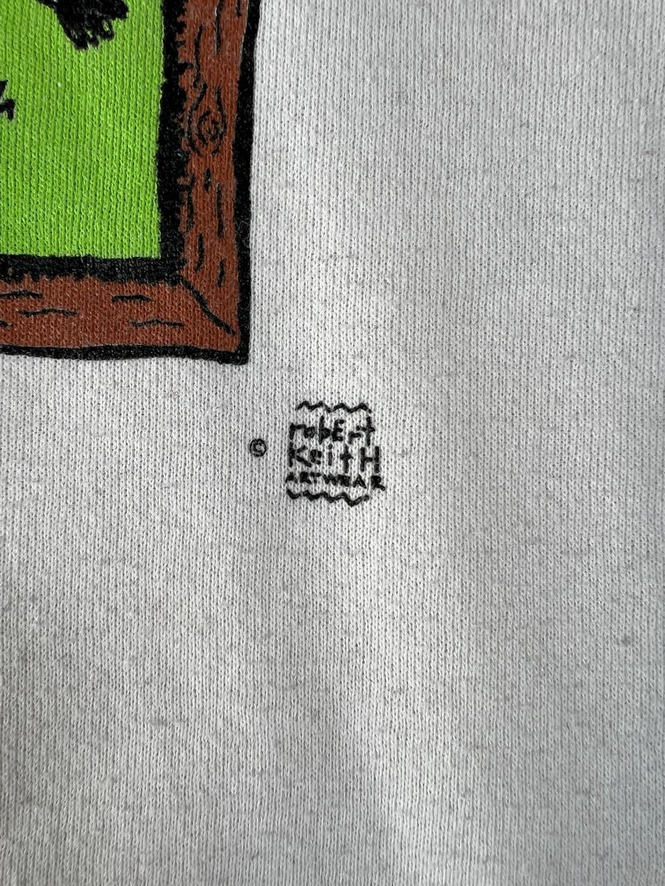 Vintage 1990s Cow Portraits Robert Keith Graphic Crewneck