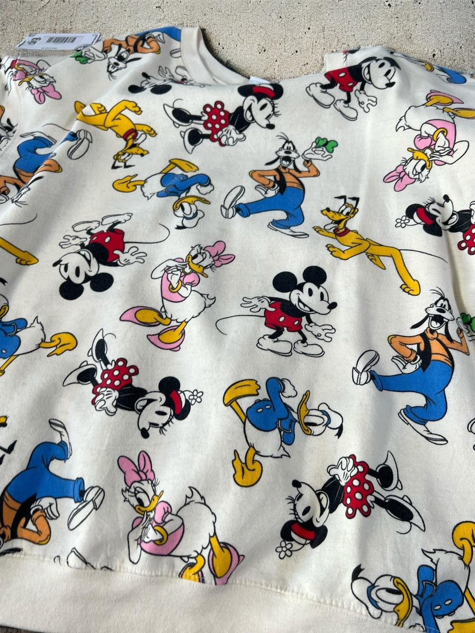 Vintage Mickey Mouse and Friends Pullover Sweatshirt
