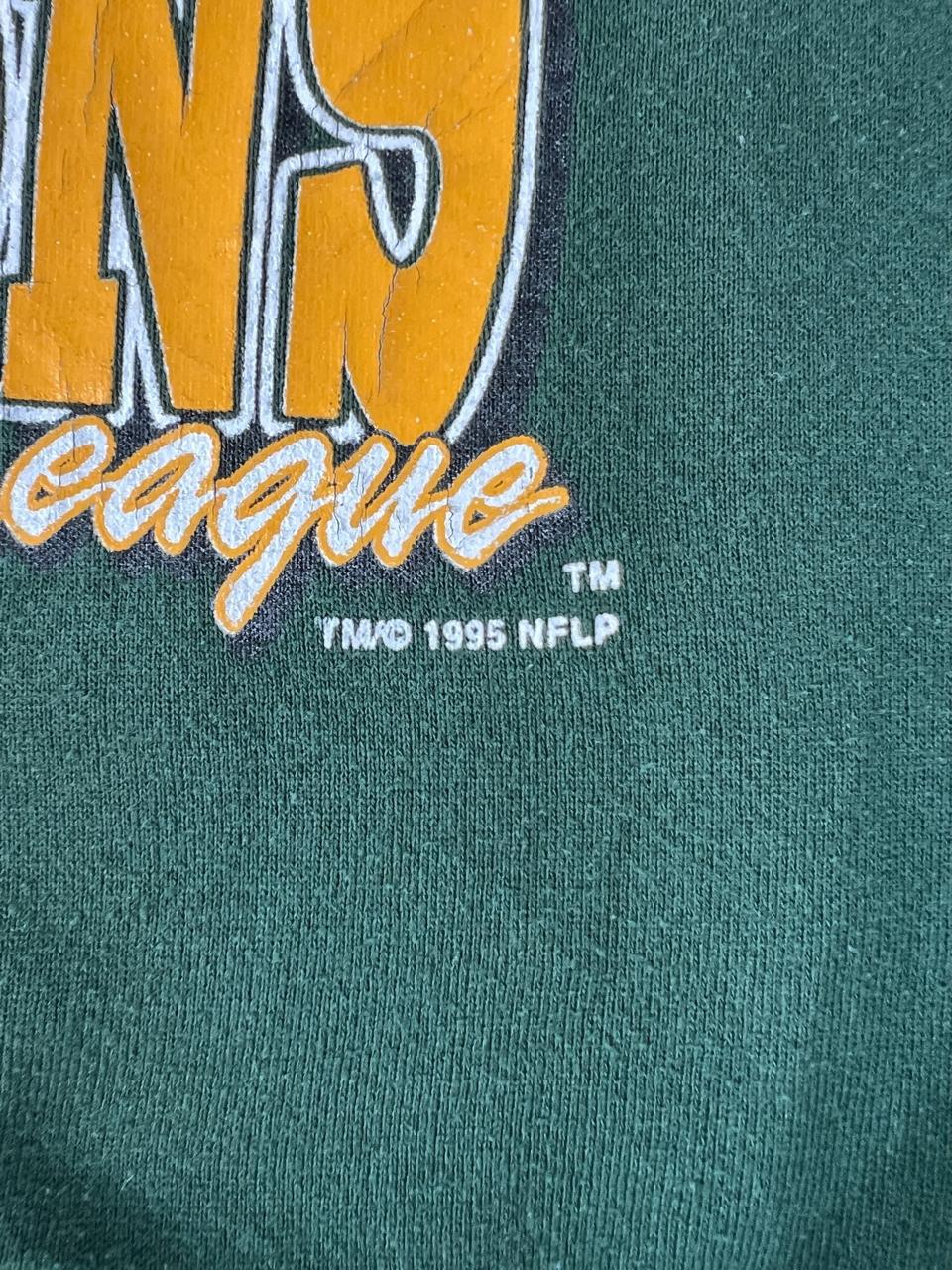 Vintage 1995 Green Bay Packers NFC Central Division Champions sweatshirt