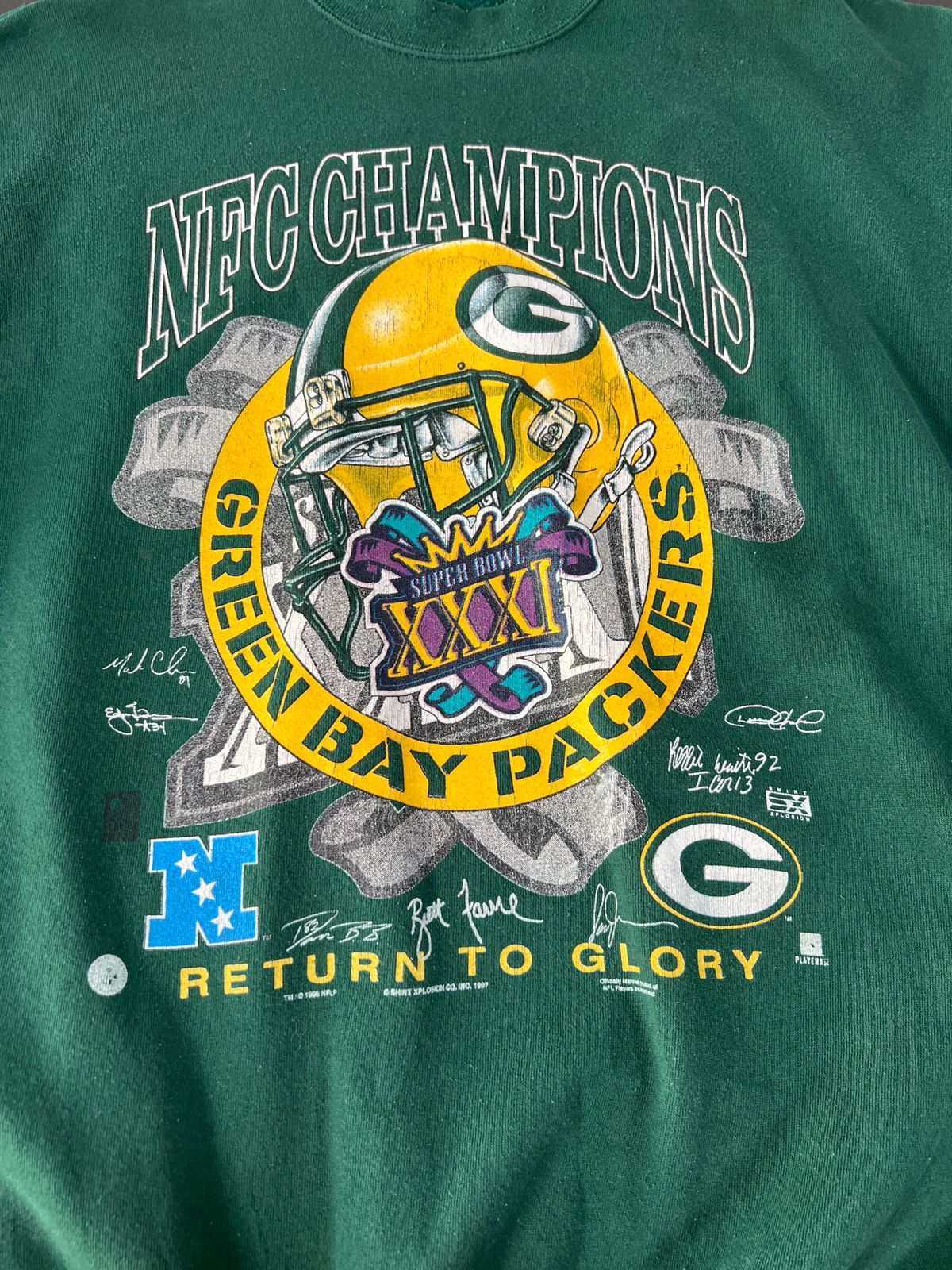 Vintage 1995 Green Bay Packers Sweatshirt