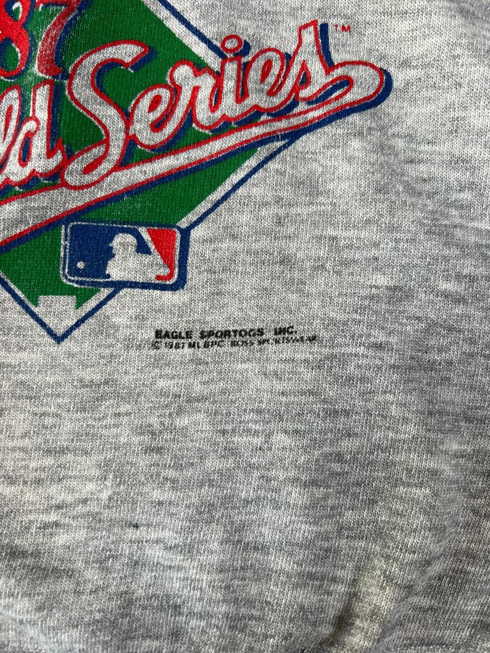 Vintage 1987 Minnesota Twins World Series Champions Crewneck Sweatshirt