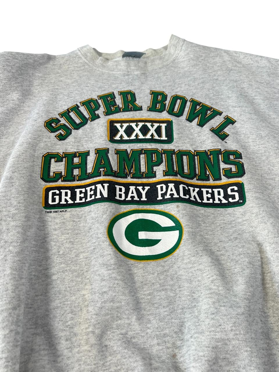 Vintage Green Bay Packers Super Bowl XXXI Champions Sweatshirt