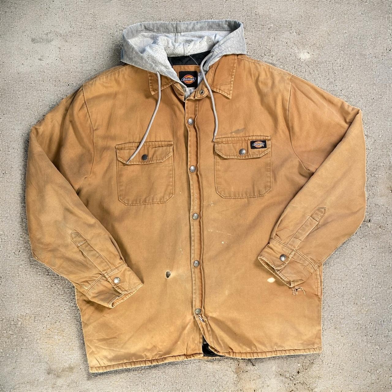 Dickies Brown Water Repellent Duck Hoodie
