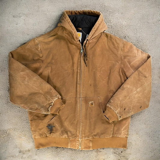 Carhartt Loose Fit Dark Brown Active Hoodie