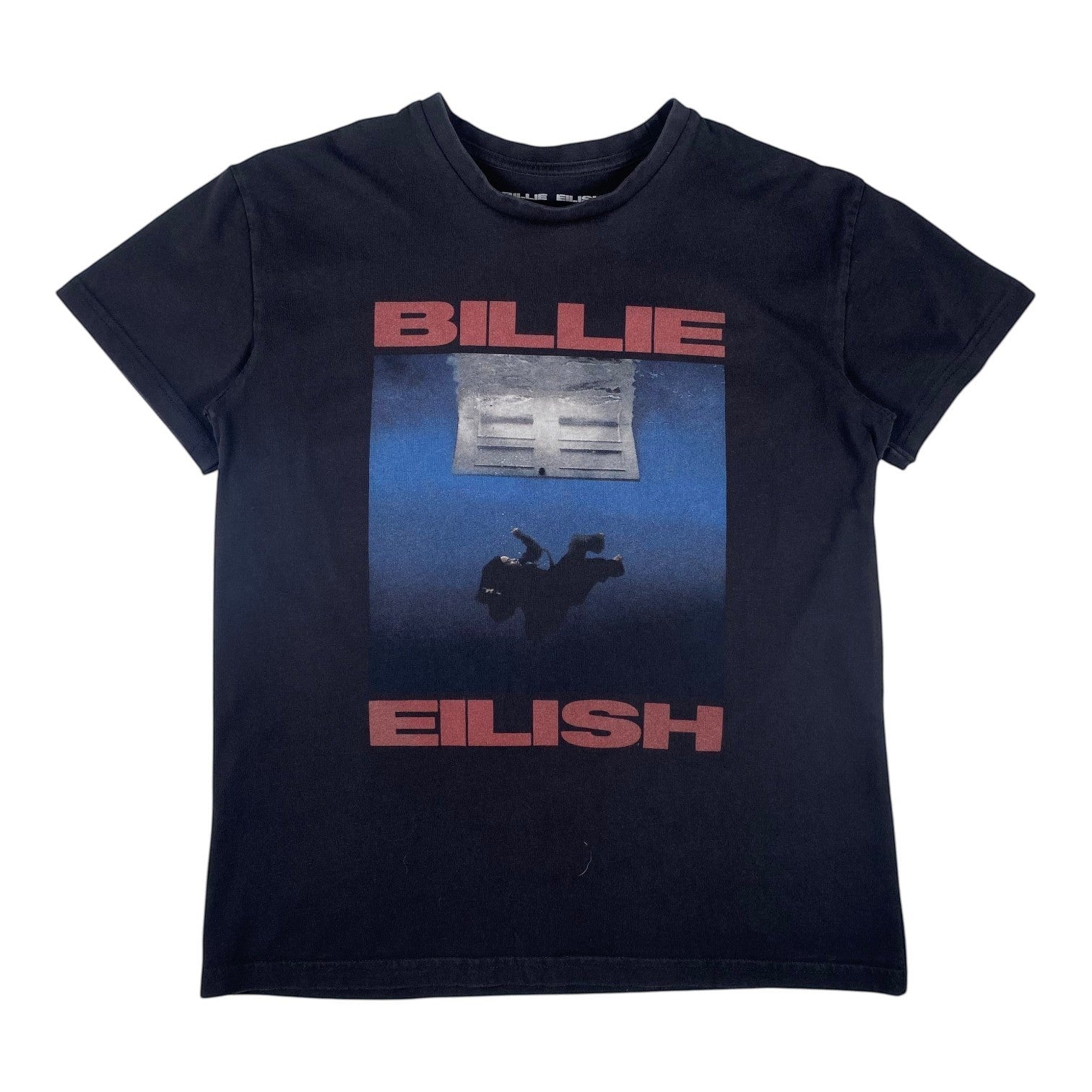 Digg It Thrift & Vintage black Billie Eilish Hit Me Hard and Soft album cover graphic t-shirt