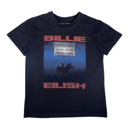 Digg It Thrift & Vintage black Billie Eilish Hit Me Hard and Soft album cover graphic t-shirt