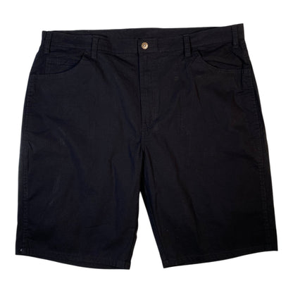 Digg It Thrift & Vintage black Dickies work shorts with a size 40 waist and classic button closure