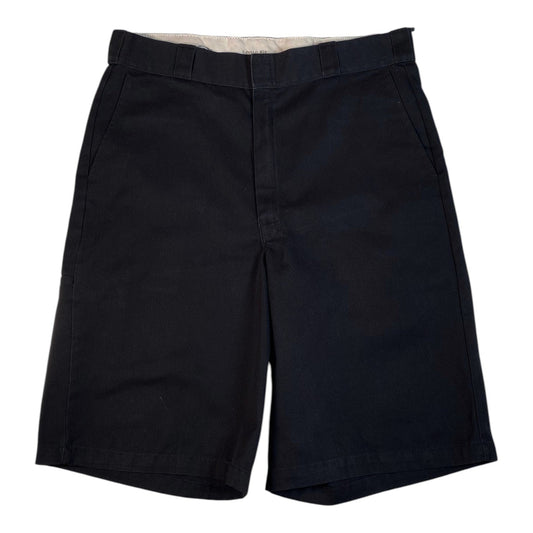 Digg It Thrift & Vintage black Dickies loose fit work shorts with a size 36 waist