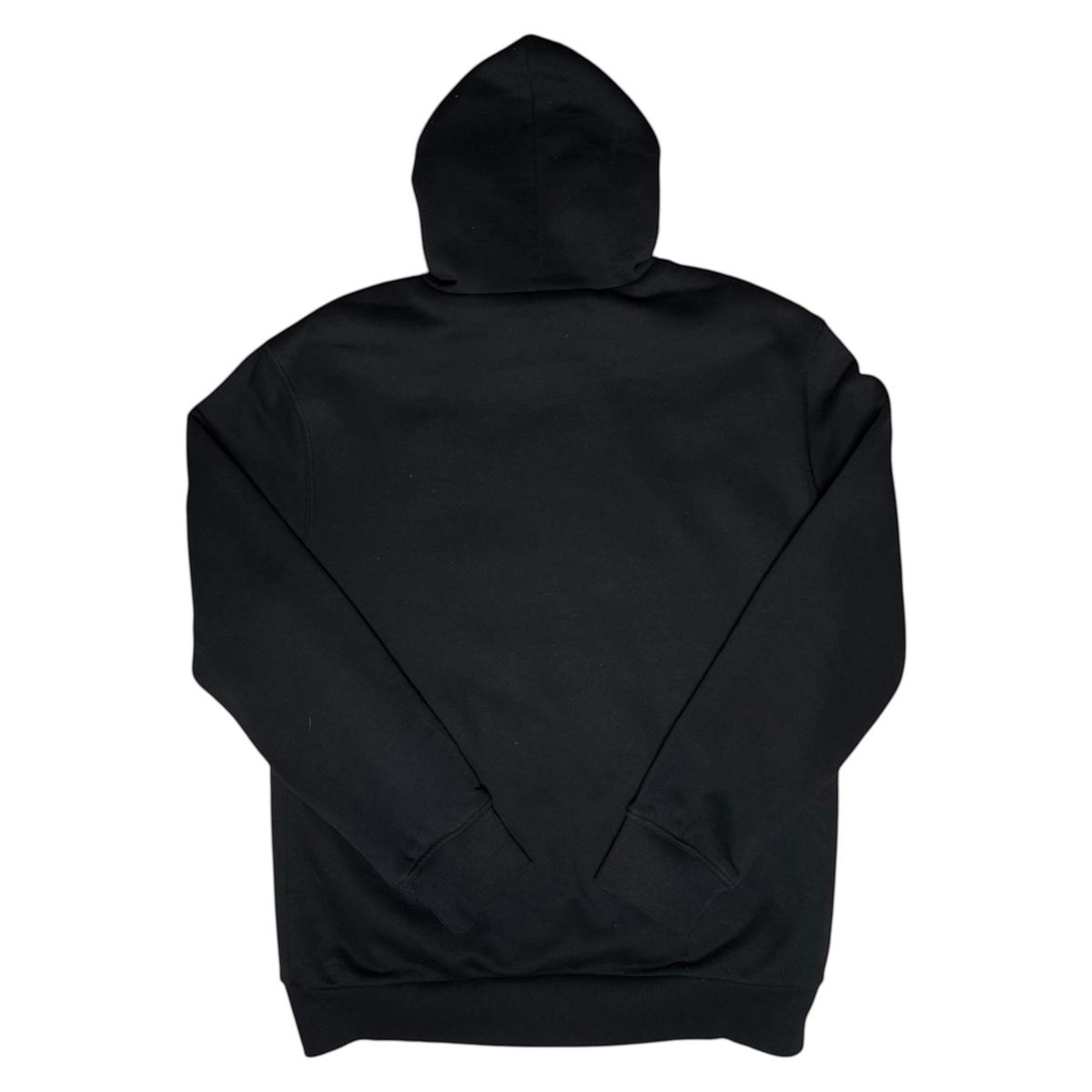 Digg It Thrift & Vintage black Harley-Davidson full-zip hoodie, back view, size medium fitting like a large