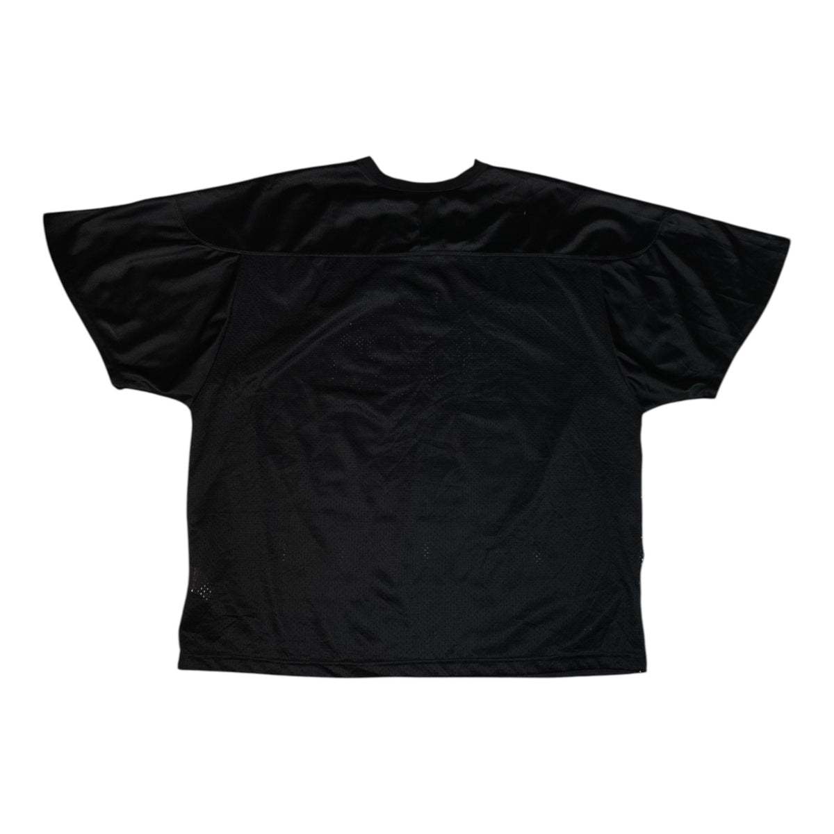 Digg It Thrift & Vintage black NFL H.S.P.D. mesh practice jersey in size 2XL with short sleeves