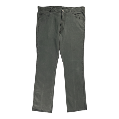 Digg It Thrift & Vintage dark green straight-leg Dickies work pants with a classic utility design
