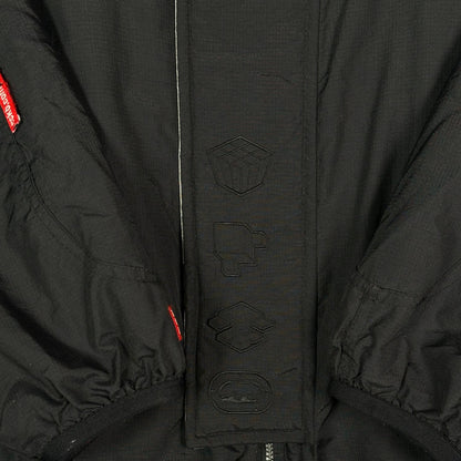 Digg It Thrift & Vintage black Ecko Unltd. winter jacket with fleece lining and embossed logo details
