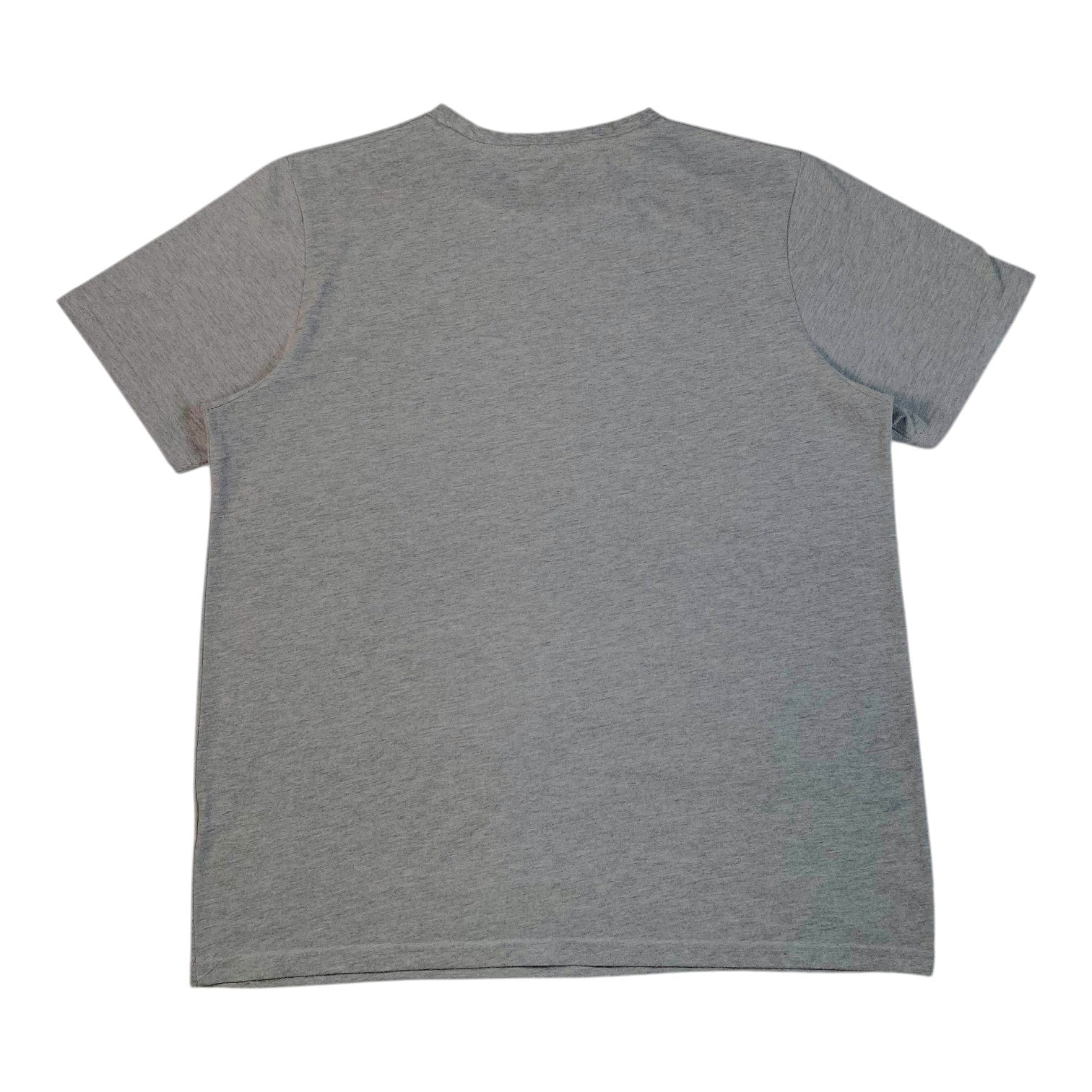 Back view of a plain grey Ecko Unltd. crew neck t-shirt from Digg It Thrift & Vintage, size large.