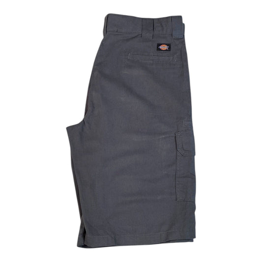 Digg It Thrift & Vintage grey Dickies FLEX loose fit cargo shorts with side pockets and back label