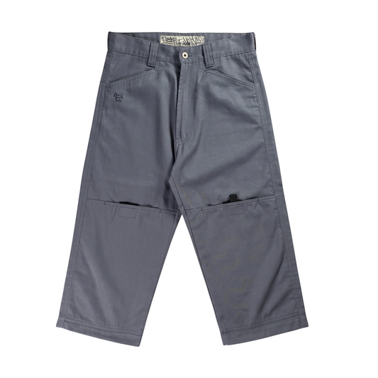 Digg It Thrift & Vintage Energie B-Boy Element grey multipocket jorts with a relaxed streetwear fit.