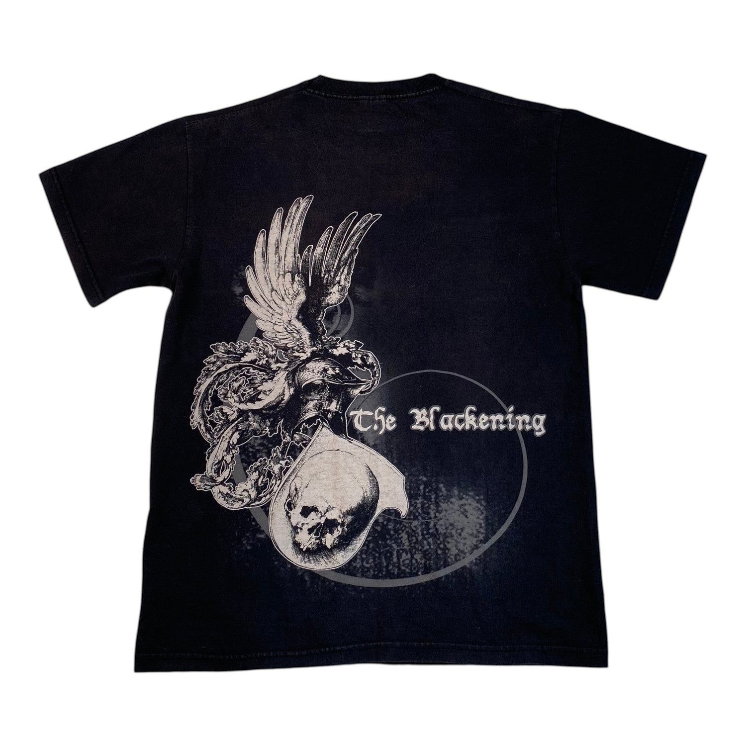 Digg It Thrift & Vintage black Machine Head The Blackening album t-shirt with skull and wing graphic print