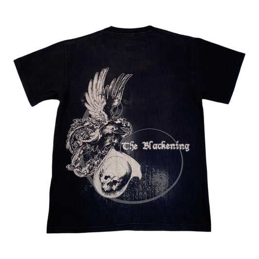 Digg It Thrift & Vintage black Machine Head The Blackening album t-shirt with skull and wing graphic print