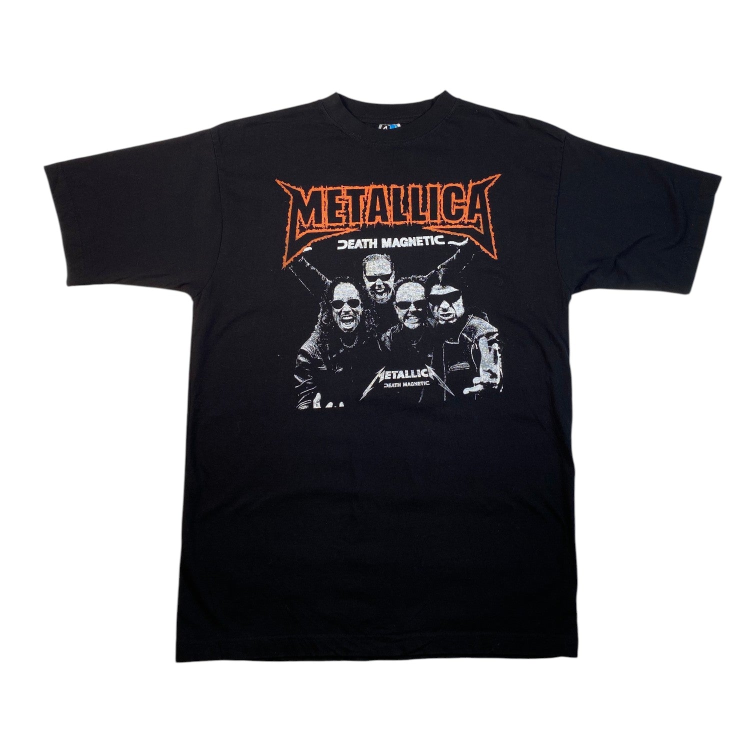 Digg It Thrift & Vintage black Metallica 2009 Death Magnetic tour t-shirt with band graphic print