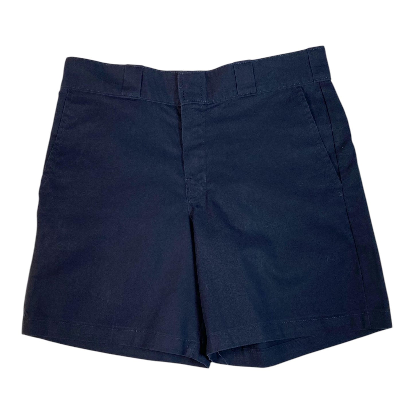 Digg It Thrift & Vintage navy blue Dickies relaxed fit shorts in size 30 with a classic workwear style