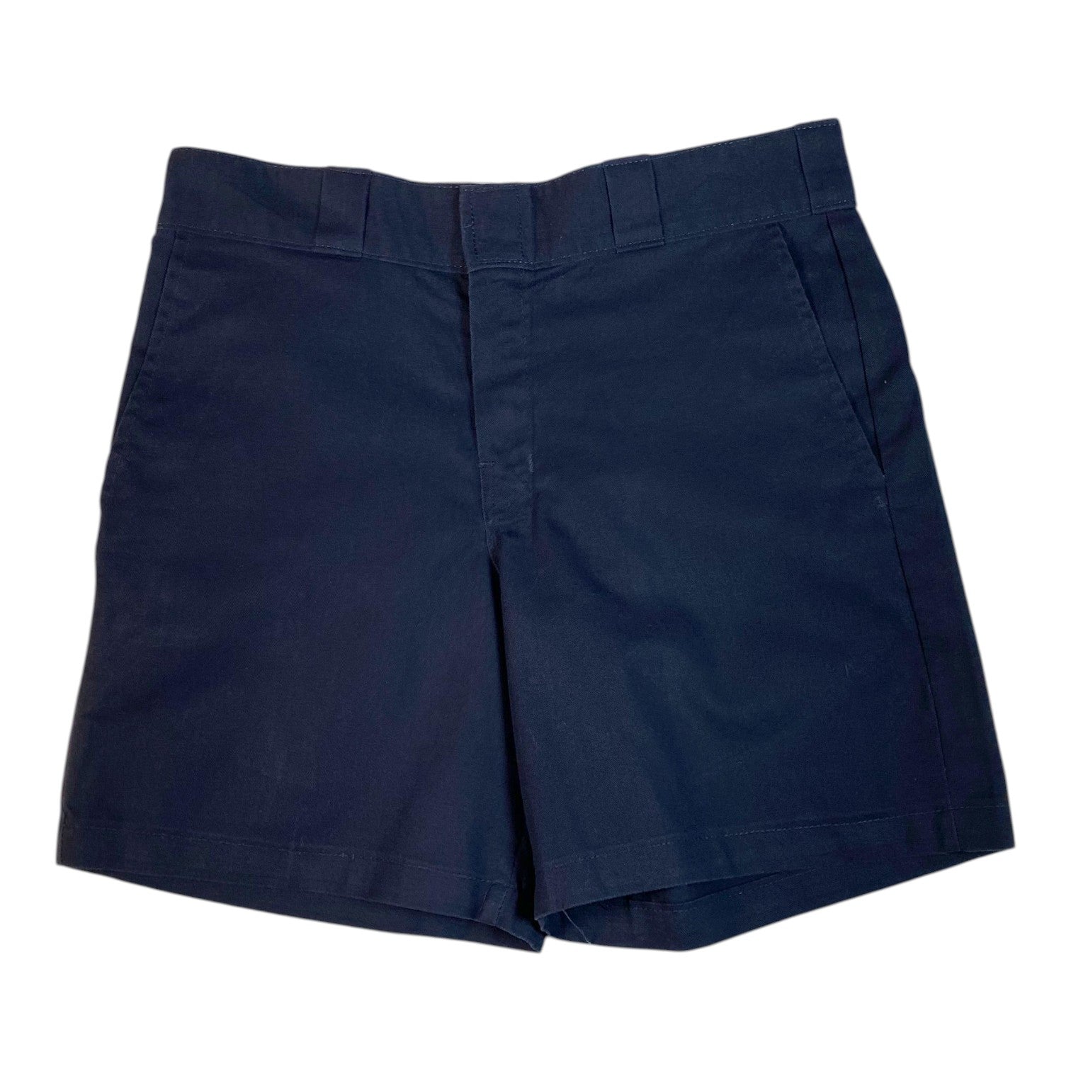 Digg It Thrift & Vintage navy blue Dickies relaxed fit shorts in size 30 with a classic workwear style