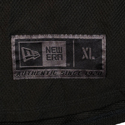 Digg It Thrift & Vintage New Era black baseball jersey size XL tag detail