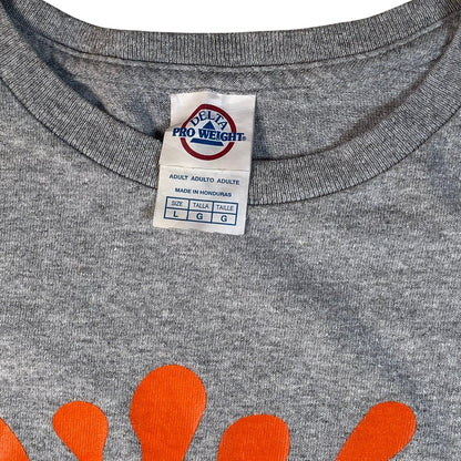 Digg It Thrift & Vintage grey Nickelodeon Nicktoons t-shirt with Delta Pro Weight tag, size large fits like medium