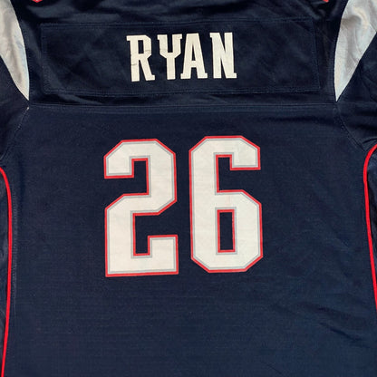 Digg It Thrift & Vintage New England Patriots Logan Ryan NFL jersey in navy blue with white and red number 26