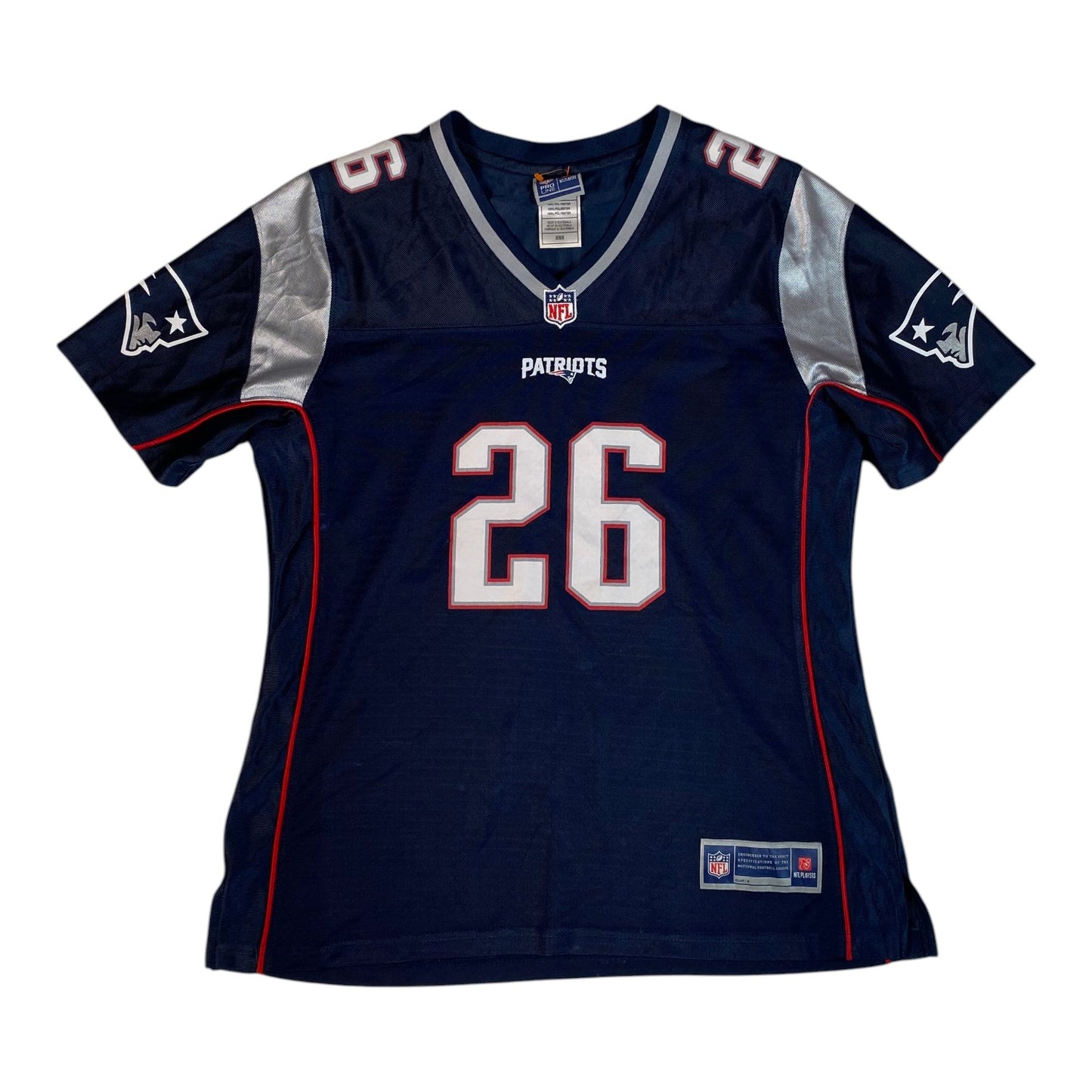 Digg It Thrift & Vintage New England Patriots Logan Ryan home jersey in navy blue with white and red accents
