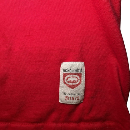 Digg It Thrift & Vintage red cotton Ecko Unltd. graphic tee with rhino logo and 1972 detail. Fits like a small.
