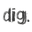Digg It the leading thrift & vintage store in Dubai. logo