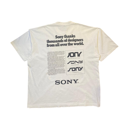Sony White T-Shirt
