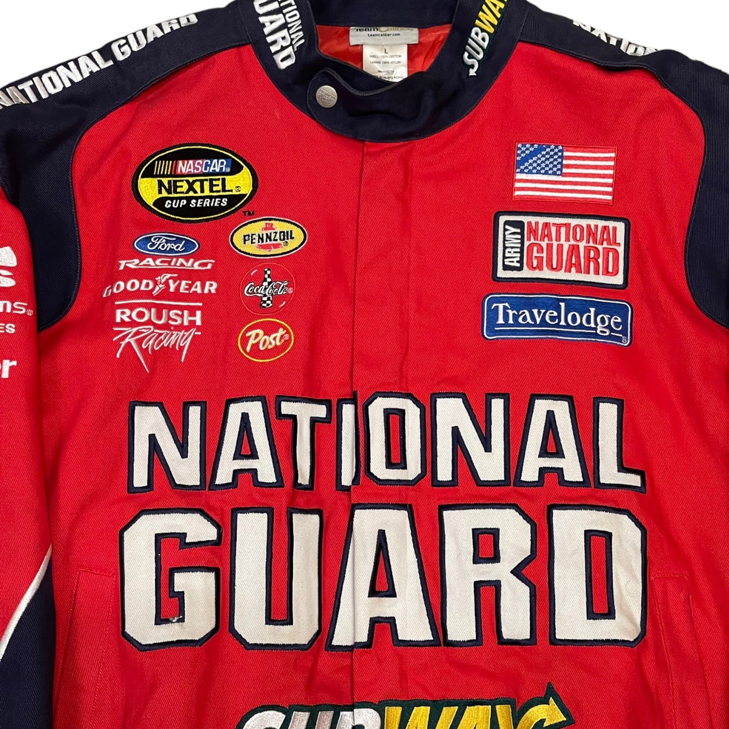 Roush Racing National Guard Subway Nascar Jacket