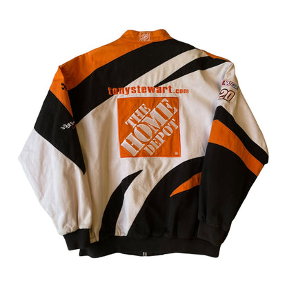 Vintage Tony Stewart The Home Depot Nascar Jacket