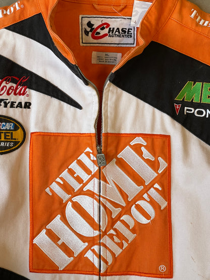 Vintage Tony Stewart The Home Depot Nascar Jacket