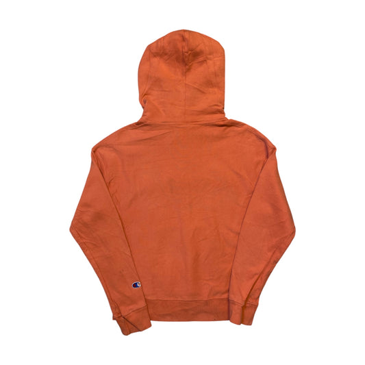 Champion Pink Textured Logo Hoodie