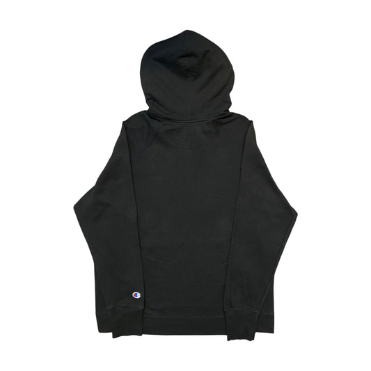 Champion Gold Embroidered Logo Black Hoodie